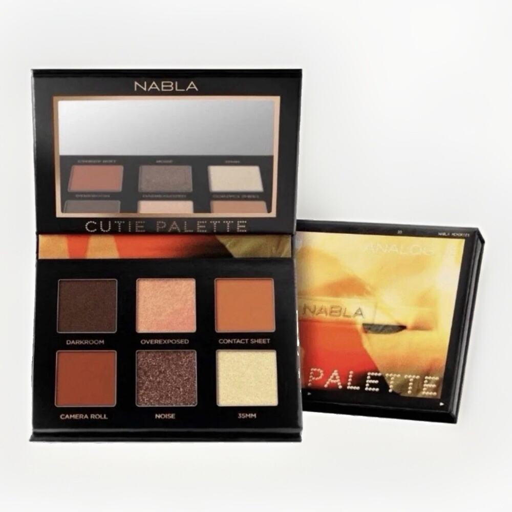 NABLA Cutie Palette #7 ANALOGUE Eyeshadow Palette 6 Shades Discontinued NEW